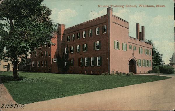 Nurses Training School Waltham Massachusetts