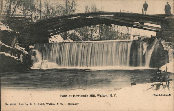 Falls at Howland's Mill Walton New York