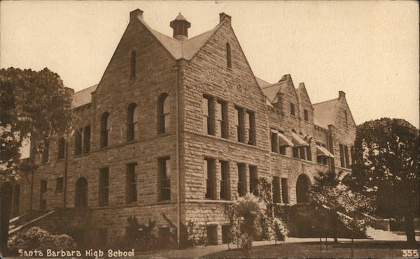 Santa Barbara High School California