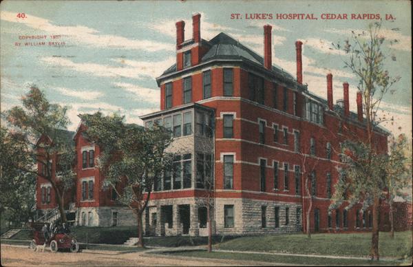 St Luke's Hospital Cedar Rapids Iowa
