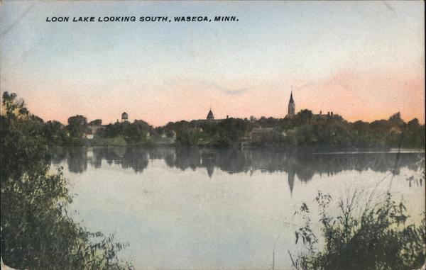 Loon Lake Looking South Waseca Minnesota