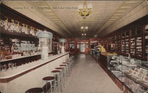 Interior, Z.C.M.I. Drug Dept. Salt Lake City Utah