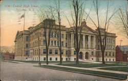 Central High School Postcard