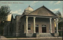 Christian Church Winfield, KS Postcard Postcard Postcard