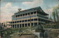 Hotel on Uncanoonuc Mountain near Manchester Postcard