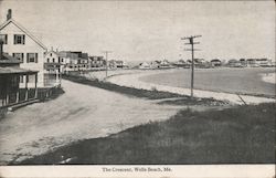 The Crescent Wells Beach, ME Postcard Postcard Postcard