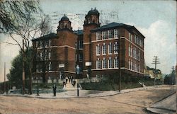 Mary Hemenway School Dorchester, MA Postcard Postcard Postcard