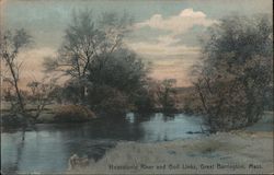 Housatonic River and Golf Links Postcard