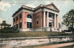 22352 - Public Library, Leavenworth, Kan. Kansas Postcard Postcard Postcard