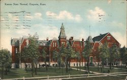 Kansas State Normal School Postcard