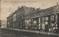 South Side Market Street Looking East Osage City, KS Postcard Postcard Postcard