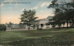 Scranton Country Club Pennsylvania Postcard Postcard Postcard