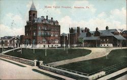 Moses Taylor Hospital Postcard