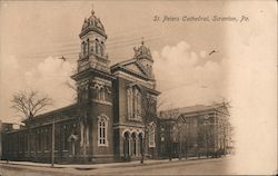 St. Peters Cathedral Scranton, PA Postcard Postcard Postcard