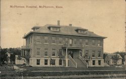 McPherson Hospital Kansas Postcard Postcard Postcard