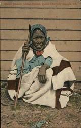 Queen Johnnie, Indian Squaw Postcard