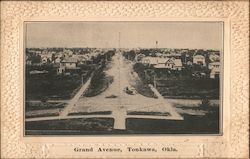 Gran Avenue Tonkawa, OK Postcard Postcard Postcard