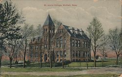 St. John's College, Winfield, Kans. Postcard