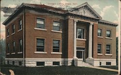 Carnegie Library Ottawa, KS Postcard Postcard Postcard