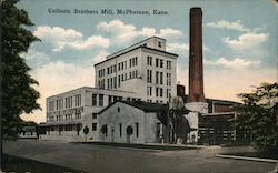 Colburn Brothers Mill McPherson, KS Postcard Postcard Postcard