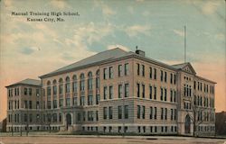 Manual Training High School Postcard