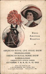 American Royal Live Stock and Horse Shows, 1912 Kansas City, MO Postcard Postcard Postcard