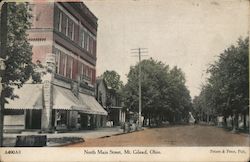 North Main Street Postcard