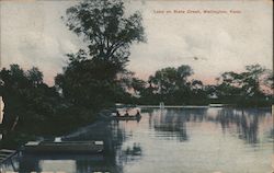 Lake on Slate Creek Postcard