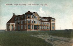 Oklahoma College for Young Ladies Oklahoma City, OK Postcard Postcard Postcard