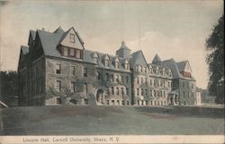 Lincoln Hall Cornell University Postcard