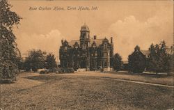 Rose Orphan Home Terre Haute, IN Postcard Postcard Postcard