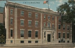 YMCA Building Beverly, MA Postcard Postcard Postcard