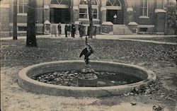 Fountain on Campus Postcard