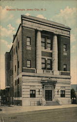 Masonic Temple Jersey City, NJ Postcard Postcard Postcard