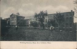 Webbing Factory on Massachusetts Ave Postcard