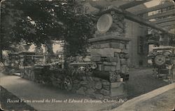 Recent View around the Home of Edward Dickerson Chester, PA Postcard Postcard Postcard