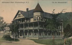 Adirondack Hotel Postcard