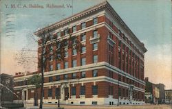 YMCA Building Richmond, VA Postcard Postcard Postcard