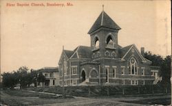 First Baptist Church Postcard