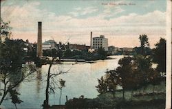 Rum River, Anoka, Minn Postcard