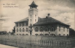 High School Grand Rapids, MI Postcard Postcard Postcard