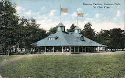 Dancing Pavilion, Tashmoo Park, St. Clair Flats Postcard