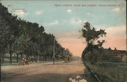 First Avenue Near 20th Street Postcard