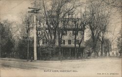 Maple Lawn, Chestnut Hill Philadelphia, PA Postcard Postcard Postcard