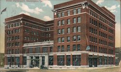 Hotel Davenport Iowa Postcard Postcard Postcard