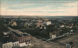 View from Court House Dome looking South-East Postcard