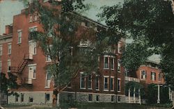 Oswego City Hospital Postcard