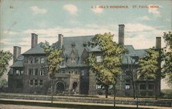 James J. Hill's Residence Postcard