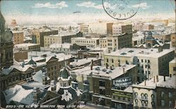 Bird's-Eye View from Union Bank Postcard