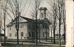 West Side School Berlin, WI Postcard Postcard Postcard